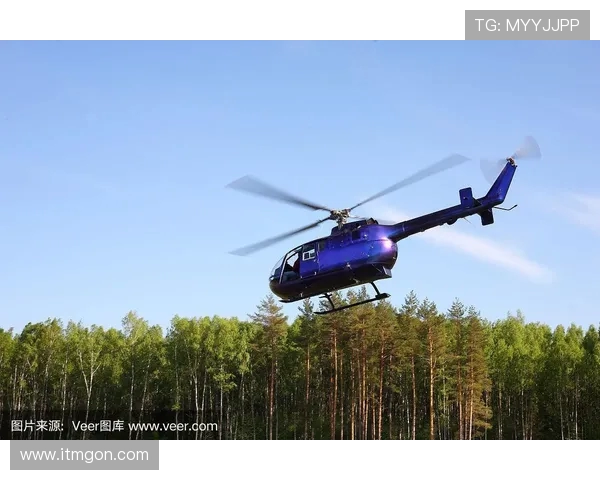 直升机在低空飞行的地标参考